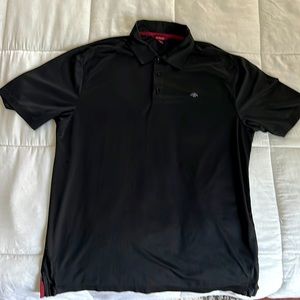 Black Polo in good condition, barely worn